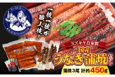 【通常配送】スズキヤ自家製国産うなぎ蒲焼セット / 鰻 ウナギ 肝串 たれ 神奈川県 特産品【(株)スズキヤ】 [ASAK003]