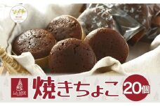 寒川町特産品 焼きちょこ 20個入り しっとり 濃厚 チョコレート 焼き菓子 焼菓子 リッチ 滑らか チョコ ショコラ デザート スイーツ ラメール洋菓子 ギフト 贈答品 プレゼント 送料無料 神奈川県 寒川町