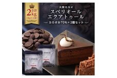 大東カカオ スペリオール エクアトゥール 2個セット(カカオ分70%)【1110629】