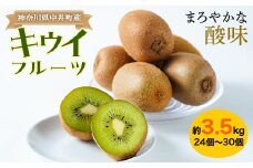 ＜農薬不使用＞ミネラルたっぷり中井町産キウイフルーツ約3.5kg【1055342】