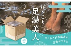 ほっこり足湯美人　10リットル×2箱【1239006】