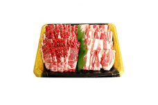 かながわブランド「足柄牛」上カルビ800gと、やまゆりポークバラカルビ800gの焼肉盛り合わせ【1055850】