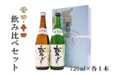 丹沢の地酒「松みどり」甘辛セット