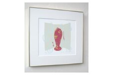 【著名アーティストシルクスクリーン版画作品】吉澤美香「わー88」（蝸牛）