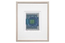【著名アーティストシルクスクリーン版画作品】薗部雄作「同化するもの27」