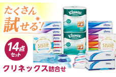 F05　クリネックス詰合せ 14点セット【日本製紙クレシア株式会社】開成町  トイレットペーパー ティッシュ ペーパー ティシュー まとめ買い [BDAM024]