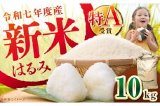 【令和7年産】【特Aランク受賞実績あり！】はるみ 10kg【井上農園】 米 お米 精米 白米 はるみ [BDBB003]
