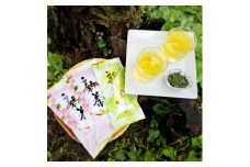相模湾のミネラルで育つ茶葉!香り豊かに、色鮮やかに♪初摘み新茶3袋セット【1617067】