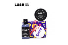 LUSH ラッシュ スリーピー ギフト　バスアイテム2個セット_LUSH ラッシュ バスグッズ シャワージェル ボディローション バスアイテム セット ラベンダー 美容 コスメ ボディケア 日用品 贈答 ギフト プレゼント 神奈川県 送料無料【1550091】