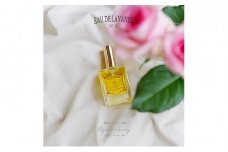 【新潟ラベンダー自然香水】「BREEZE in LAVENDER FARM　イリスの雫15ml」～植物の恵みをまとう～