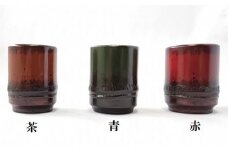 新潟特産竹塗　ぐい呑み（赤）