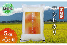 新潟産コシヒカリ 5kg 全6回