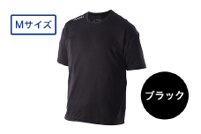 I4-04F【カラー：ブラック サイズ：M】リカバリーウェア A.A.TH/ ハーフTシャツ（品番：AAJ99301）