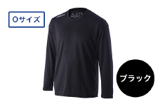 I4-05J【カラー：ブラック サイズ：O】リカバリーウェア A.A.TH/ ロングTシャツ（品番：AAJ99302）
