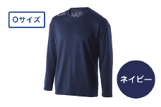 I4-05O【カラー：ネイビー サイズ：O】リカバリーウェア A.A.TH/ ロングTシャツ（品番：AAJ99302）