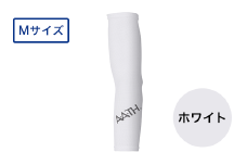 I4-18E【カラー：ホワイト サイズ：M】リカバリーウェア A.A.TH/ ワッフルサポーターロゴタイプ（品番：AAA90P02）