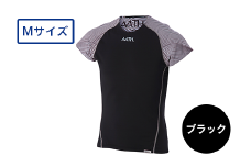 I4-22【カラー：ブラック サイズ：M】リカバリーウェア A.A.TH/ ハーフスリーブ（品番：AAJ91812）