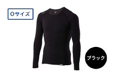 I4-23E【カラー：ブラック サイズ：O】リカバリーウェア A.A.TH/ ロングスリーブ（品番：AAJ90852）