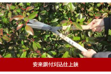 安来鋼付刈込仕上鋏 樹木の剪定に便利な鋏（ハサミ） 刈込鋏 剪定用鋏 [五十嵐刃物工業]【060P015】