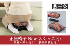 正座椅子 NEWらくっ子 小 正座がつらい方に 携帯用袋付 10000円以下 1万円以下 【010P148】