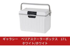ギャラシー ベリアスクーラーボックス 17Ｌ ホワイト/ホワイト アウトドア 釣り ペットボトル 小さめサイズ クーラーボックス 部活 【010S023】