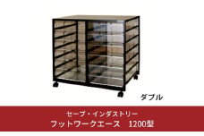 〔セーブ・インダストリー〕フットワークエース 1200型【052S006】