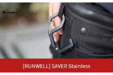 [RUNWELL] SAVER Stainless カラビナ バックハンガー ドアオープナー マルチフック ボトルオープナー 10000円以下 1万円以下 【010S237】