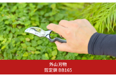 剪定鋏 BB165 燕三条製 宗家秀久 [外山刃物] 【028S026】