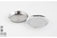 [家事問屋] 盆ザル・まる型トレー19 キッチンツール キッチン用品 燕三条製 下村企販 新生活  【013S093】