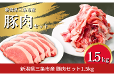 三条市産豚肉 1.5kg とんかつ用 ソテー用 焼き肉用 ロース 肩ロース 冷凍【012S128】