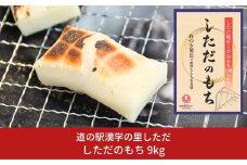 しただのもち 9kg（600g×15袋） 餅 杵つき製法 [道の駅漢学の里しただ]  【040S046】