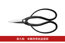 本職用青紙盆栽鋏 盆栽 盆栽道具 はさみ ハサミ 鋏 [喜久和] 【019S113】