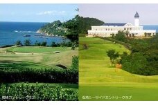 柏崎市内2ゴルフ場共通プレー招待券（平日4名）[ZE903]