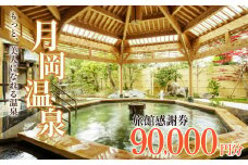 旅行券 月岡温泉 利用券 感謝券 90,000円分 ( 1,000円 × 90枚 )  ゴールデンウイーク GW 母の日  新潟県 温泉 旅行 宿泊 宿泊チケット 旅行チケット チケット 体験 トラベル チケット 観る 遊ぶ 食べる 泊まる 金券 風呂 ホテル 旅館 老舗 観光 観光地 国内旅行 旅行券 宿泊券 利用券 ゴルフ 国内 新潟 新発田 A01_30