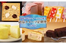 スイーツ 定期便 全6回 チーズケーキ ガトーショコラ モンブラン 葛アイス 苺 いちご どら焼き あんこ 生クリーム アイス チーズ お菓子 デザート おやつ 新柳本店 新潟 新発田 sinyanagi005