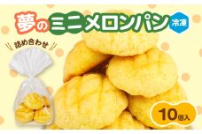 ミニメロンパン 詰め合わせ 10個 冷凍 パン ミニ メロンパン 詰合せ パン詰め合わせ おやつ 朝食 モーニング パンセット 冷凍パン 菓子パン パン屋 喜十郎 新潟県 新発田市 kijuro004