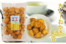 カレーおかき 12袋 竹内製菓 【0002-0156-01】
