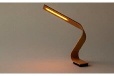 雪国のブナの充電式テーブルランプ【Tanzaku Lamp】ツイスト型 職人手作り ストーリオ 【0005-0006SV01-01】