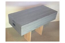 総国産桐材で製作した衣装ケース《サイズ：W94cm×D44cm×H20cm》重さ約3kg 国産桐の衣装箱 約5枚の衣類収納 家具インテリア 加茂市 高橋芳郎タンス店