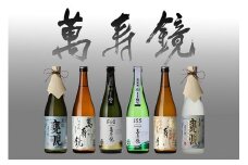 萬寿鏡 6種類飲み比べセット 720ml ×6本 晩酌酒セット 純米吟醸 吟醸酒 お酒 飲み比べ 日本酒 地酒 純米吟醸  加茂市 マスカガミ