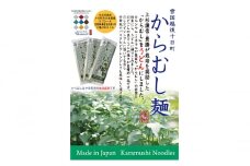 【豊富な栄養！】雪国越後十日町からむし麺（うどん） 10束入りギフト（200g×10束）