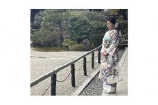新潟県伝統工芸品「十日町友禅」手描振袖レンタル