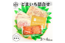 「どまいち 詰合せ（3～4品程度）」 銀鱈 鮭 のみそ漬、一夜干し、鶏の香味漬 豚の塩麹漬 など 詰合せ 新潟 見附市 魚介類 水産加工品 畜産加工品 など 美味しい 贈り物 名産品 老舗名店の味