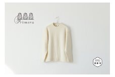 〈メンズ〉7ゲージ 無地クルーネックプルオーバー (ホワイト)サイズフリー 服 ファッション おしゃれ 日本製 秋 冬 無地 贈り物 祝い 誕生日 卒業 プレゼント ギフト クリスマス 新潟県 見附市 ニットの町 高級
