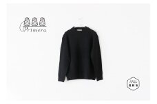 〈メンズ〉7ゲージ 無地クルーネックプルオーバー (ブラック)サイズフリー 服 ファッション おしゃれ 日本製 秋 冬 無地 贈り物 祝い 誕生日 卒業 プレゼント ギフト クリスマス 新潟県 見附市 ニットの町 高級