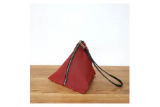 △BAG small　C/#レッド ヘリンボン