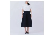 Aラインスカート 濃紺 / S~M（F-02）