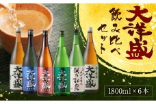 大洋盛セットN 1.8L×6本セット 飲み比べセット 一升瓶 日本酒 地酒 大容量 大洋酒造 [D4052]