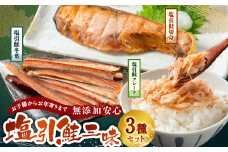 お子様からお年寄りまで無添加安心 塩引鮭三昧 1053002