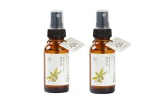 【数量限定】越後の黒文字アロマスプレー 2本セット（1本30ml）　1070005